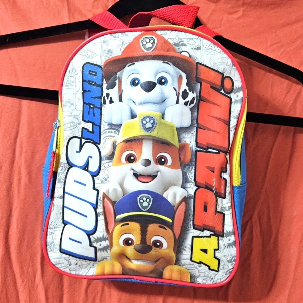🍄🍓 Paw Patrol Kids Backpack 🍓🍄